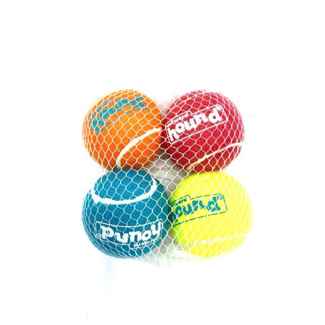 כדורי טניס צבעוניים איכותיים - 4 יחידות S